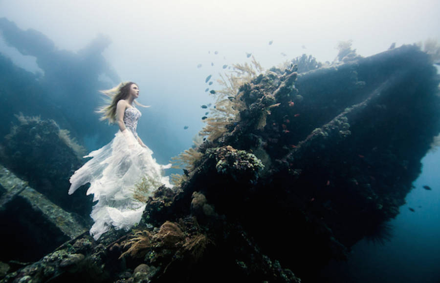 Surreal Underwater Photoshoot