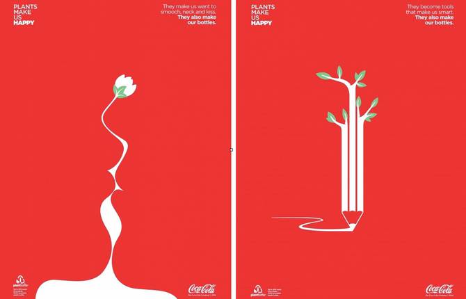 Coca-Cola Negative Space Posters