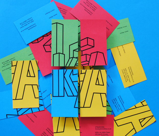 Design Student Creates a Colorful IKEA Identity