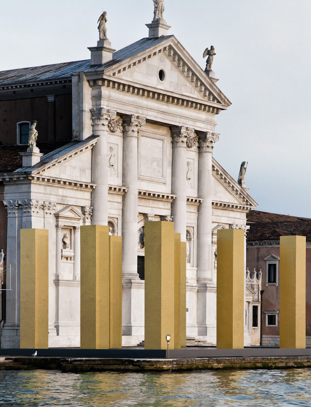 Gold Columns at The Venice Biennale 4