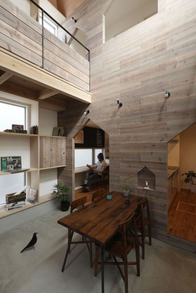Hazukashi House Architecture