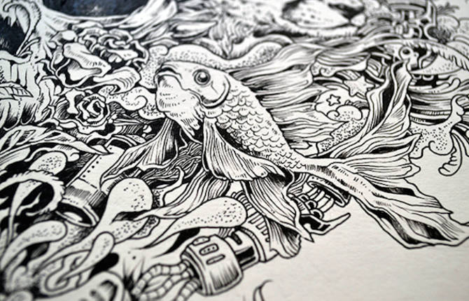 Kerby Rosanes Drawings