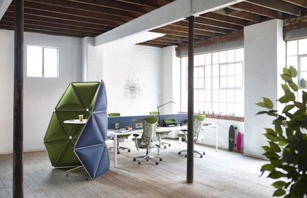 Triangular Modules Room Dividers