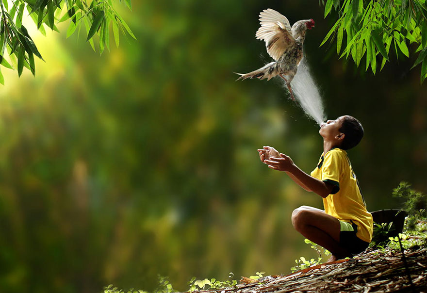 Life In Indonesian Villages Captured by Herman Damar 5