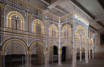 Swarovski Light Installation in Venice