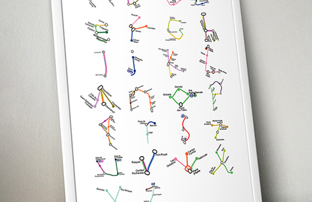 Subway Alphabets