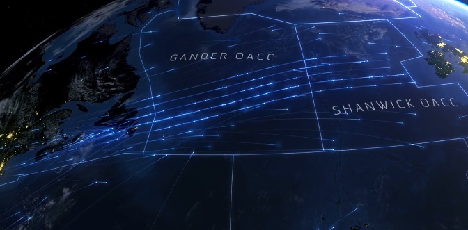 Transatlantic Air Traffic in 24 Hours4