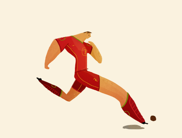 World Cup Players Illustrations4