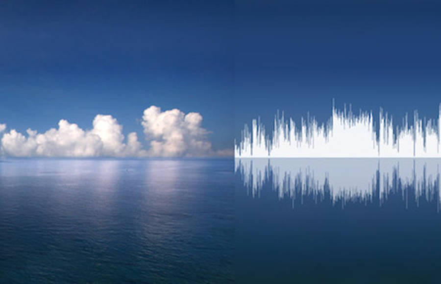 Landscapes Horizons in Sound Waves