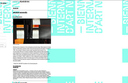 Biennale Internationale d’arts numériques