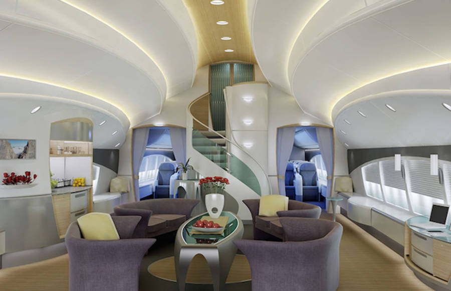 A Boeing Turned Into A VIP Living Space