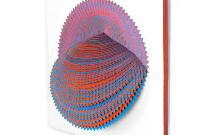 Hypnotic 3D Paper Cut