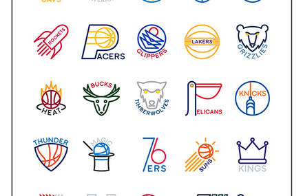 NBA Teams logos