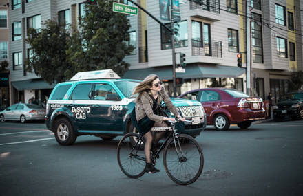 Street Bicycle Photography