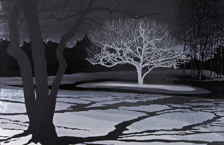 Snow Paintings Series