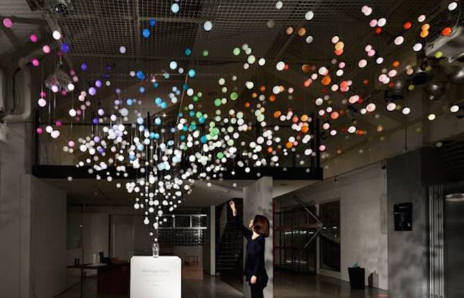 Sparkling Bubbles Installation