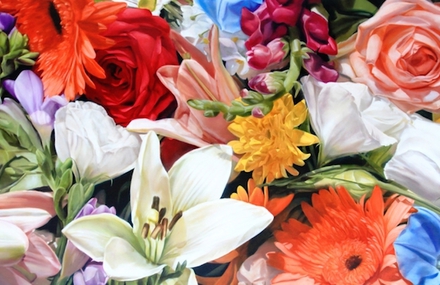 Flowers Paintings by Thomas Darnell