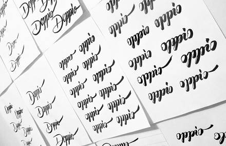 Doppio – Calligraphy
