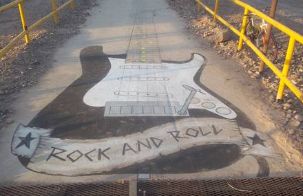 « Rock And Roll m/ Electric Guitar Stratocaster »