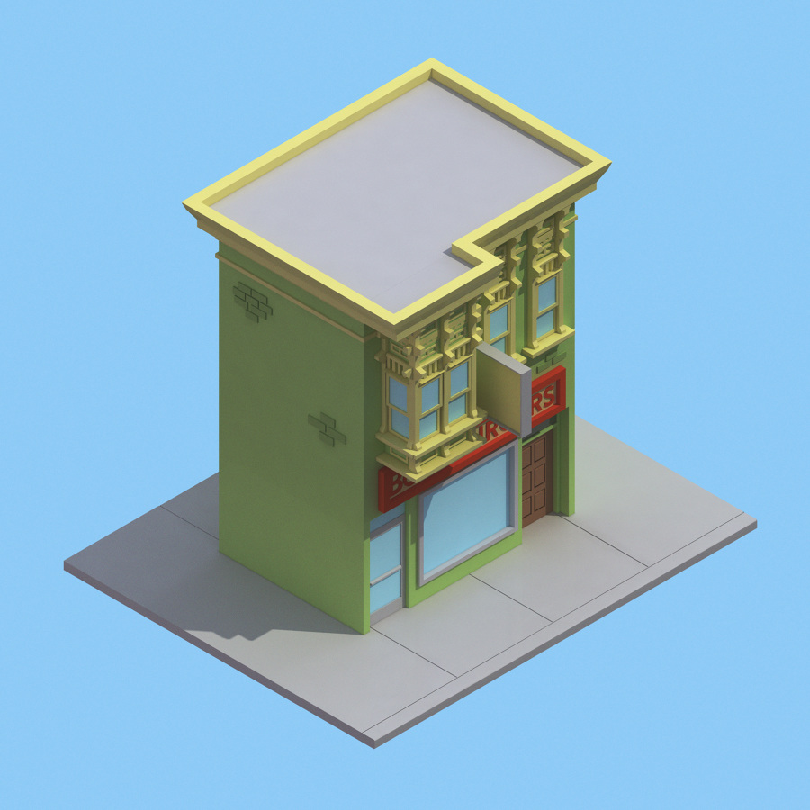 30 isometric renders in 30 days-5