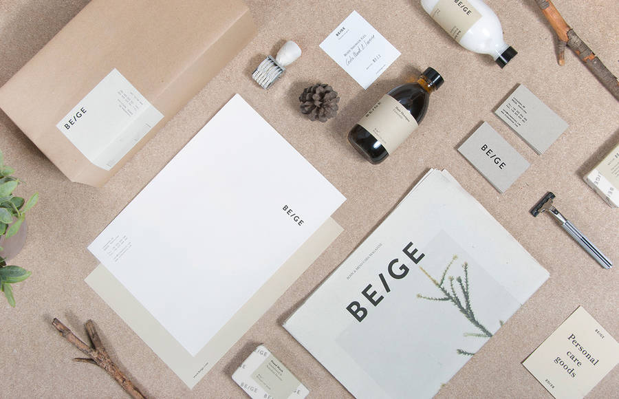 Beige Brand Identity