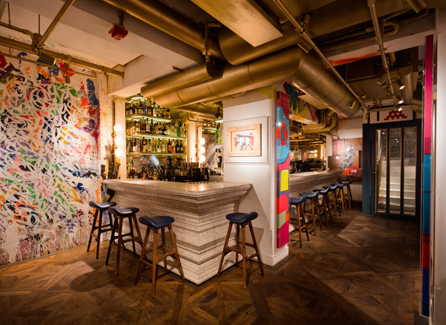 Bibo StreetArt Restaurant in Hong-Kong1