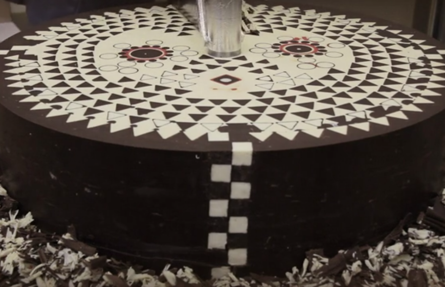 Geometric Chocolate Mill