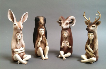 Crystal Morey Ceramic Sculptures