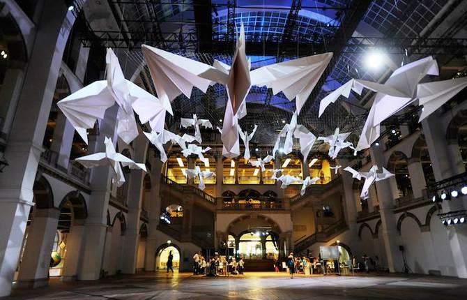 Giga Origami Installation