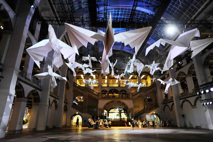 Giga Origami Installation1