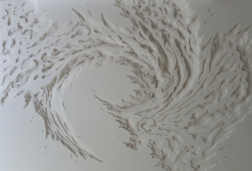 Hand Cut Paper Microbes by Rogan Brown15