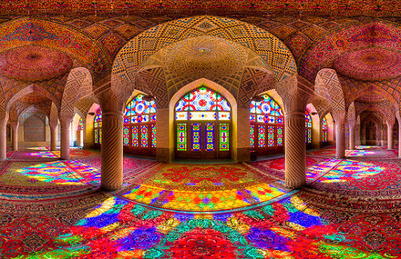 Colorful Iranian Architecture