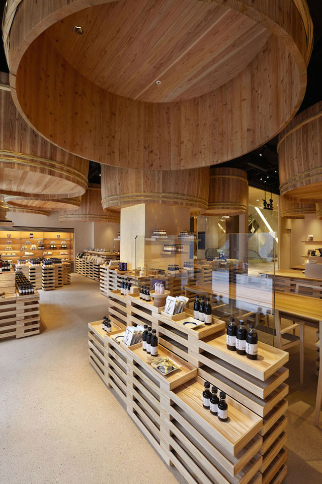 Kayanoya Shop in Tokyo by Kengo Kuma 5