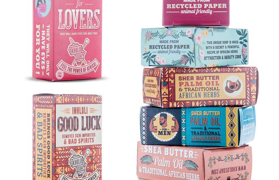 Khulu Soap Packaging
