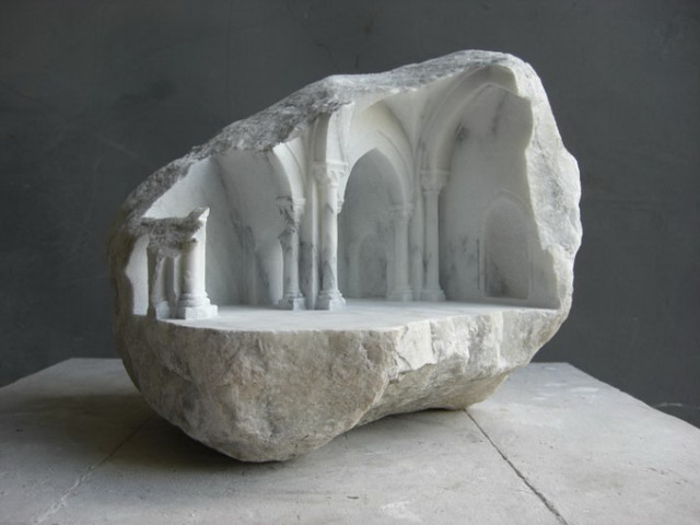 Stone Sculptures By Matthew Simmons Fubiz Media