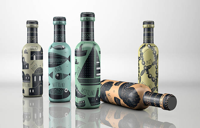 Ouzo Packaging Design