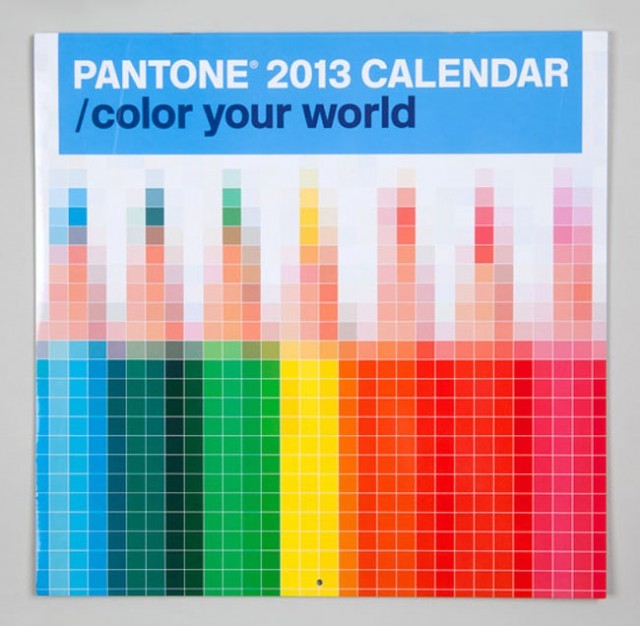 Pantone 2013 Calendar