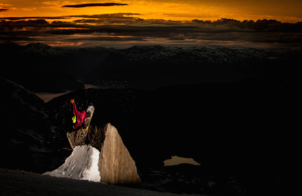 Snowboarders in Action Photography