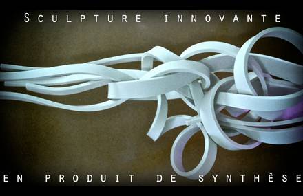 Sculpture innovante en produit de synthèse – par Gérard Iffrig