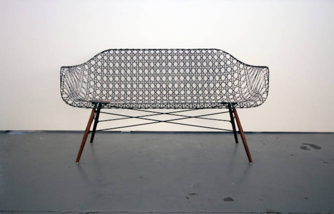 Carbon Fiber Eames Sofa