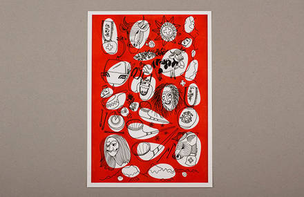 Helvetica Illustrated Risography Edition