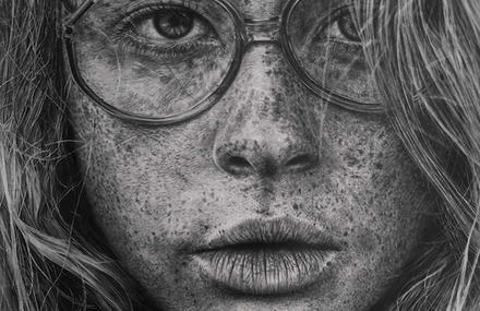 Realistic Pencil Portraits Drawings