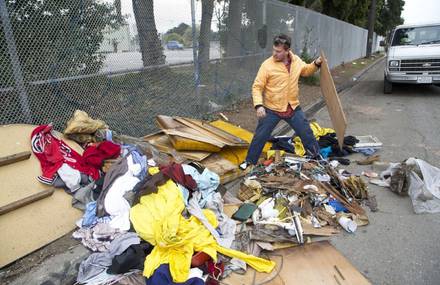 Trash Up-cycled Into Unique Temporary Dwellings