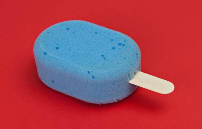 Sponge Popsicles
