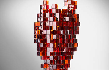 “PRESENZE” GLASS VASES