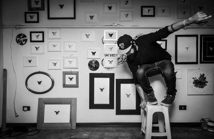 HUMAN NEEDS – Origami butterflies by Bruno Cerasi