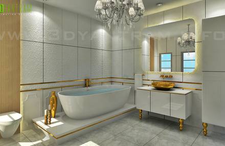 Bathroom Interior Rendering Design Studio AMSTERDAM