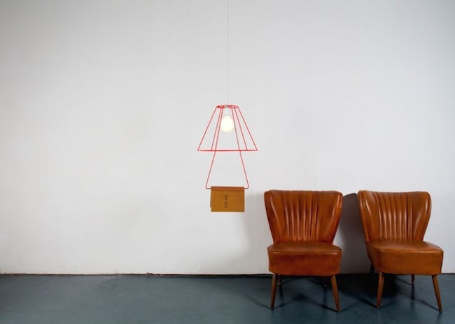 Wire Lampshade  and Bookmark1