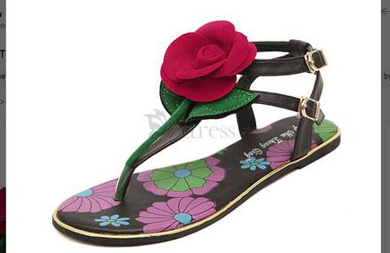 the special feeing to snadals in summer