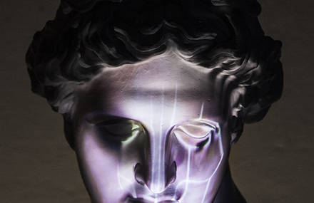 GOLEM x APOLLO . Uncanny augmented sculpture